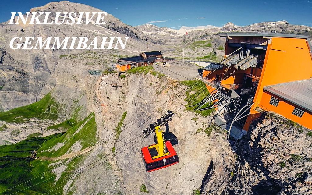 Hotel Viktoria-Leukerbad-Therme Buitenkant foto